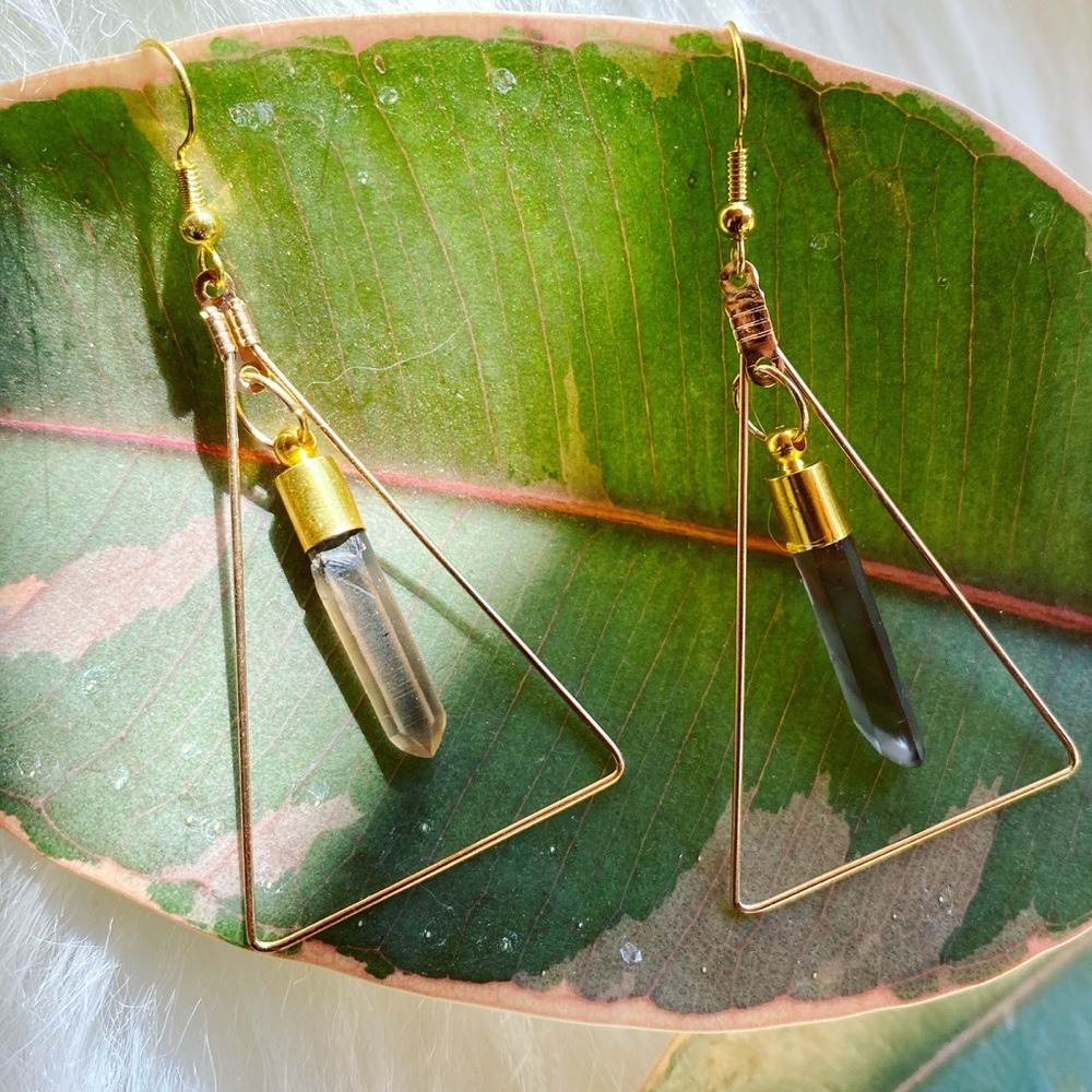 Crystal earrings